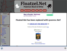 Tablet Screenshot of floatzel.net